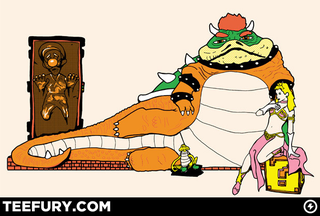 Illustration for article titled Koopa The Hutt And Other Fine Video Game T-Shirts